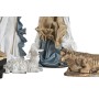 Crèche de Noël Home ESPRIT Bleu Blanc 20 x 15 x 30 cm (9 Pièces)