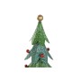 Sapin de Noël Home ESPRIT Blanc Rouge Vert Doré Métal