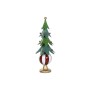 Sapin de Noël Home ESPRIT Blanc Rouge Vert Doré Métal