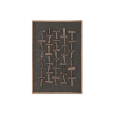 Cadre Home ESPRIT Pin Bois Recyclé 82 x 4 x 122 cm