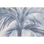 Toile Home ESPRIT Bleu Blanc Palmiers Tropical 82,5 x 3,5 x 122,5 cm (2 Unités)