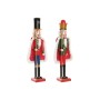 Décorations de Noël Home ESPRIT Multicouleur Casse-Noisette 20 x 13 x 55 cm (2 Unités)