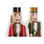 Christmas bauble Home ESPRIT Multicolour Nutcracker 20 x 13 x 55 cm (2 Units)