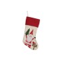 Chaussette de Noël Home ESPRIT Rouge Crème 25 x 2 x 50 cm