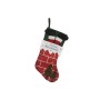 Chaussette de Noël Home ESPRIT Noir Rouge Vert 28 x 2 x 50 cm