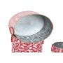 Set de boîtes décoratives Home ESPRIT Rouge Vert Noël 28,5 x 19,5 x 24 cm (3 Pièces) (2 Unités)