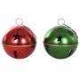Boule de Noël Home ESPRIT Rouge Vert Doré Métal 62 x 62 x 72,5 cm (2 Unités)