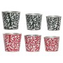 Set de boîtes décoratives Home ESPRIT Rouge Vert Noël 21 x 21 x 19 cm (2 Unités)