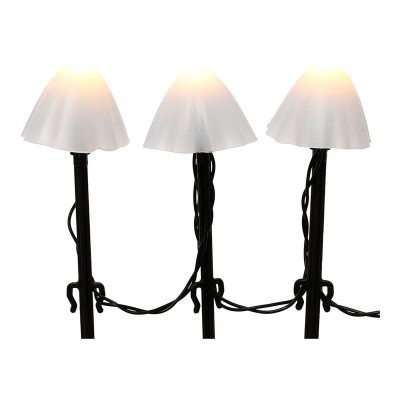 Lumière décorative pour plantes Lumineo 491762 Blanc Mini Champignon (20 Unités)