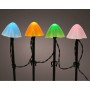 Lumière décorative pour plantes Lumineo 491763 Multicouleur Mini Champignon (20 Unités)
