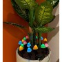 Lumière décorative pour plantes Lumineo 491763 Multicouleur Mini Champignon (20 Unités)