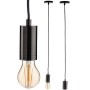 Ceiling Light Gift Decor Black 60 W (6 Units)