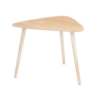 Centre Table Gift Decor White Brown Wood 60 x 48 x 64 cm