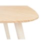 Centre Table Gift Decor White Brown Wood 60 x 48 x 64 cm