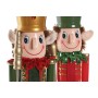 Christmas bauble Home ESPRIT Multicolour Nutcracker Elf 11 x 10 x 54 cm (2 Units)