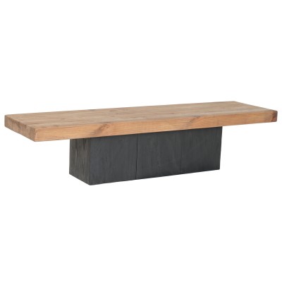 Meubles de télévision Home ESPRIT Noir Naturel 180 X 48 X 40 CM