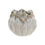 Vase Home ESPRIT Crème Céramique Feuille d'une plante 22 x 22 x 19 cm
