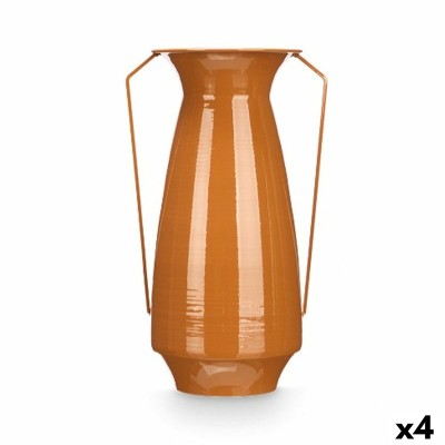 Vase Gift Decor Tuile Fer Conique 25,5 x 41,5 x 18,5 cm (4 Unités)