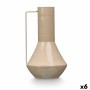 Vase Gift Decor Marron Fer Conique 17 x 29 x 7 cm (6 Unités)
