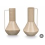 Vase Gift Decor Marron Fer Conique 17 x 29 x 7 cm (6 Unités)