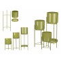 Set de pots de fleurs Gift Decor Vert Fer 3 Pièces (2 Unités)