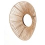 Miroir mural Gift Decor Naturel Oblongue 43 x 13,5 x 38 cm (4 Unités)