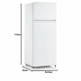 Réfrigérateur Combiné Severin DT8760      143 206 L Blanc