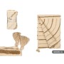 Couvre-lit Gift Decor Marron 220 x 150 cm Rayures (9 Unités)