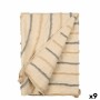 Couvre-lit Gift Decor Gris 220 x 150 cm Rayures (9 Unités)