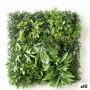 Jardin vertical Ibergarden Jaune Vert Violet Plastique Volets 50 x 50 cm (10 Unités)