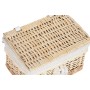Boîte Décorative Home ESPRIT Naturel osier Boho (2 Pièces)