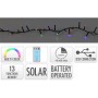 Guirlande lumineuse LED Lifetime Multicouleur 10 m Batterie rechargeable Solaire