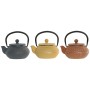 Teapot Home ESPRIT Yellow Blue Orange Stainless steel Iron 300 ml (3 Units)