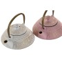 Teapot Home ESPRIT White Pink Stainless steel Iron 400 ml (2 Units)