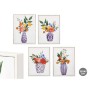Toile Gift Decor Vase 30 x 3 x 40 cm (8 Unités)