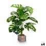 Plante en plastique Ibergarden Plastique Magnésium 39 x 65 x 35 cm (4 Unités)
