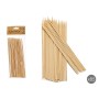 Baguettes en Bambou Kinvara Marron Bambou 20 cm 85 Pièces (12 Unités)