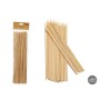 Baguettes en Bambou Kinvara Naturel 30 cm 85 Pièces (12 Unités)