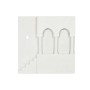 Décoration murale Home ESPRIT Blanc Scandi 80 x 6,5 x 80 cm