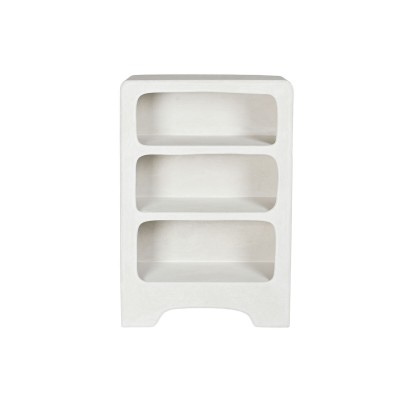 Shelves Home ESPRIT White Resin MDF Wood 80 X 30 X 120 CM