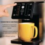 Distributeur d'eau Aqua Optima STAUR001 Noir Plastique