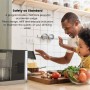 Distributeur d'eau Aqua Optima STAUR001 Noir Plastique