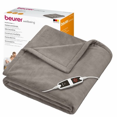 Couverture Chauffante Beurer HD150XXL 200 x 150 cm Taupe Polyester