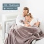 Couverture Chauffante Beurer HD150XXL 200 x 150 cm Taupe Polyester