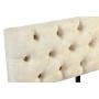 Banquette DKD Home Decor   Sapin Naturel Noir Beige Polyester (61 x 51 x 77 cm)