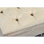 Bench DKD Home Decor   Fir Natural Black Beige Polyester (61 x 51 x 77 cm)