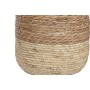Cache-pot Home ESPRIT Bicolore Fibre Urbaine