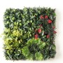Jardin vertical Ibergarden Rouge Vert Plastique Volets 50 x 50 cm (10 Unités)