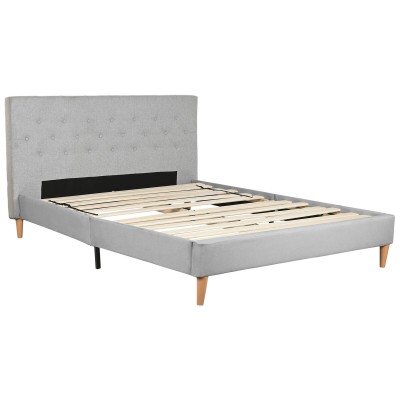 Bed Home ESPRIT Light grey 170 X 219 X 104 CM