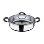 Casserole avec Couvercle Masterpro 3,8 L Ø 28 x 7,5 cm Noir